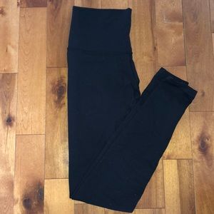 lululemon Wonder Under Luon black leggings